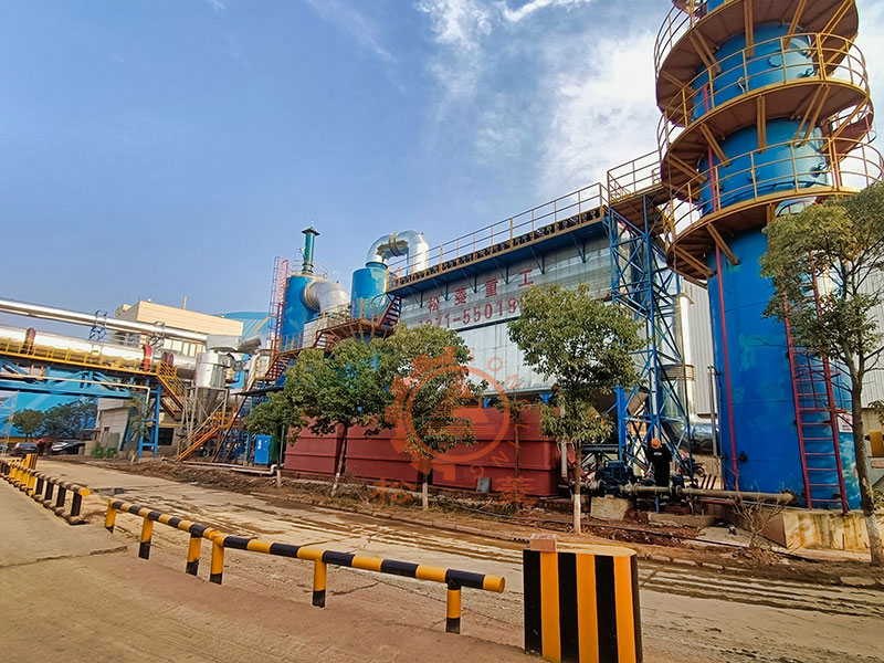 株洲焦化廠熱脫附設(shè)備現(xiàn)場(chǎng)